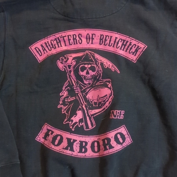 New England Patriots Vintage Daughters of Belichick hoodie small - Picture 5 of 5